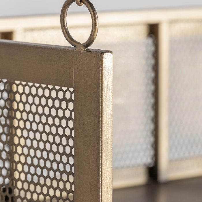 Mobilier Bar Art Deco Metal Auriu|Bar Mobilier Elegant Artizanal [3]