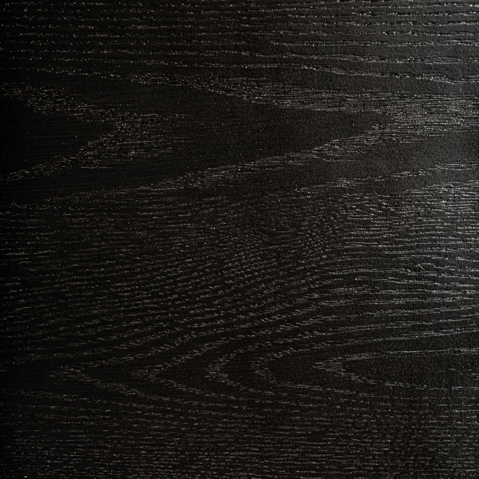 Mobilier TV din stejar masiv negru cu picioare X art deco [8]