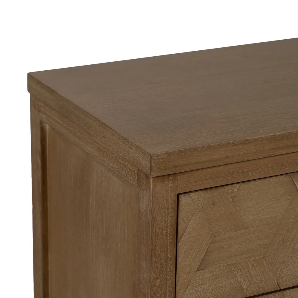 Noptiera 3 sertare Madera, Lemn Natural - CreativDeco.ro [9]