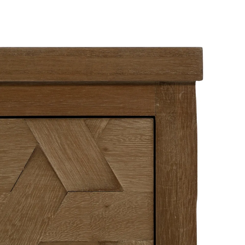 Noptiera 3 sertare Madera, Lemn Natural - CreativDeco.ro [6]
