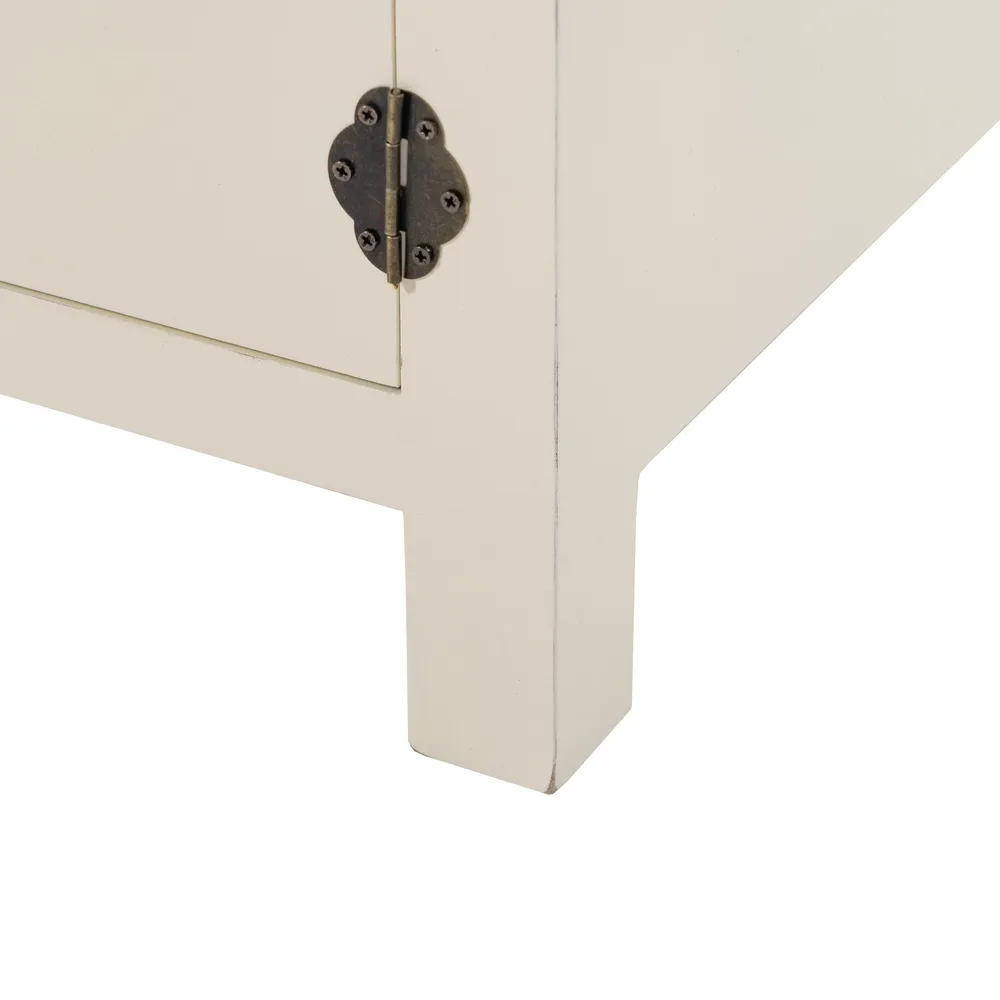 Noptiera alba orientala versatila | Mobilier dormitor CreativDeco [12]