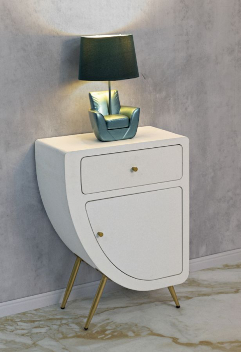 Noptiera eleganta depozitare stil Glamour CreativDeco [9]