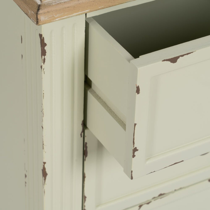 noptiere rustice alb crem CreativDeco [8]