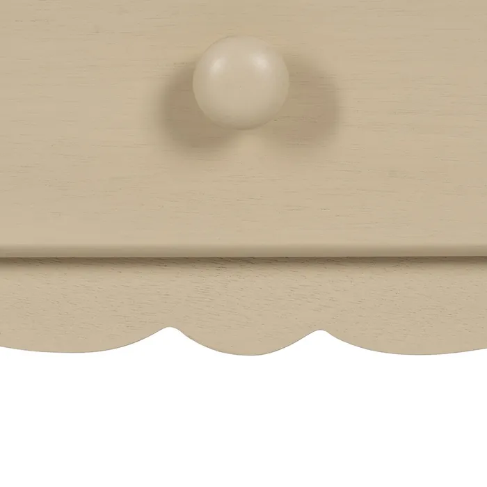 Masuta MDF crem sertare|Mobilier dormitor compact [10]
