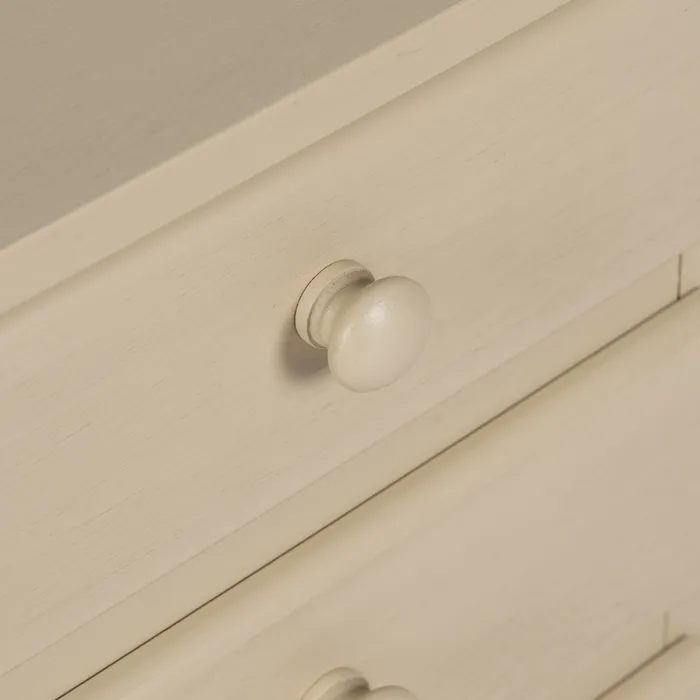Masuta MDF crem sertare|Mobilier dormitor compact [6]