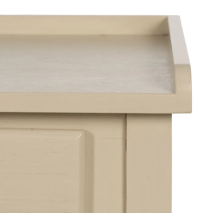 Masuta MDF crem sertare|Mobilier dormitor compact [8]
