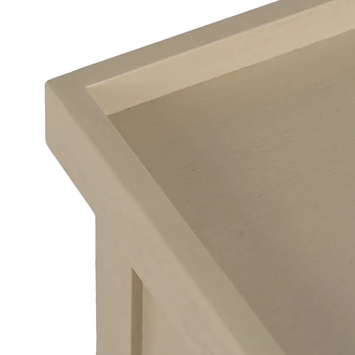 Masuta MDF crem sertare|Mobilier dormitor compact [4]