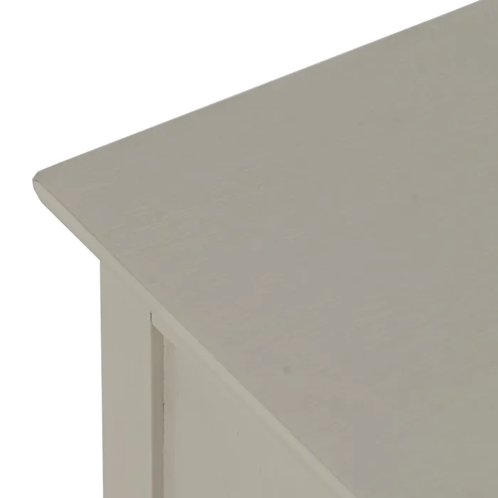 Noptiera alba MDF si ratan|Mobilier organizare elegant [4]