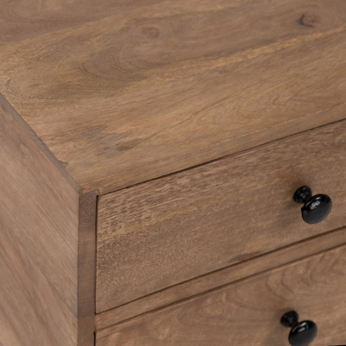 Noptiera Contemporana din Lemn de Mango - Design Elegant CreativDeco [4]