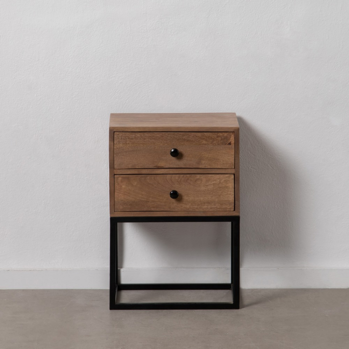 Noptiera Contemporana din Lemn de Mango - Design Elegant CreativDeco [1]