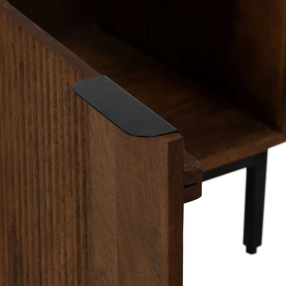 Noptiera eleganta din lemn mango | Mobilier dormitor modern [5]