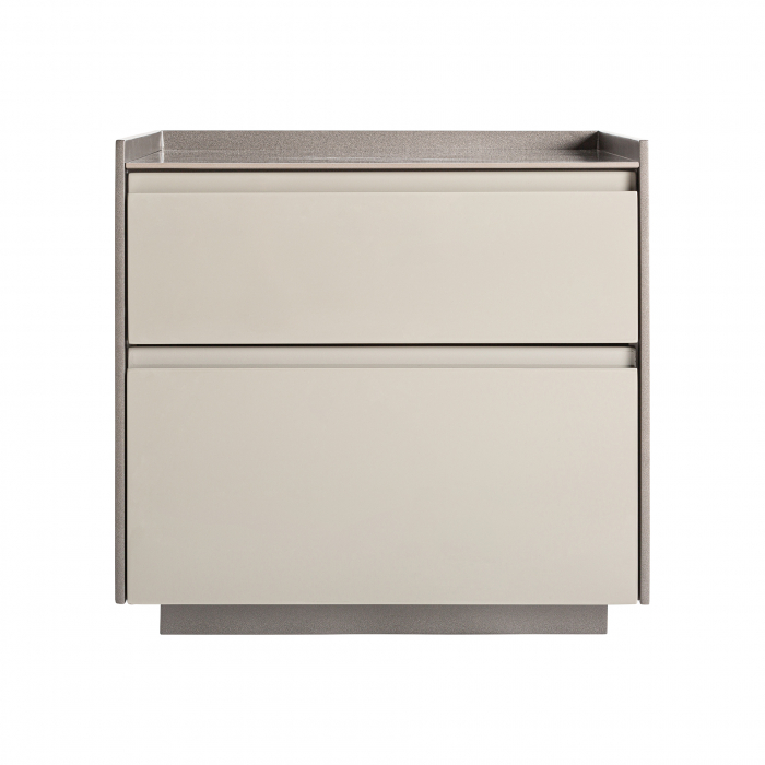 Noptiera Art Deco MDF bej piatra|Noptiere luxoase [1]
