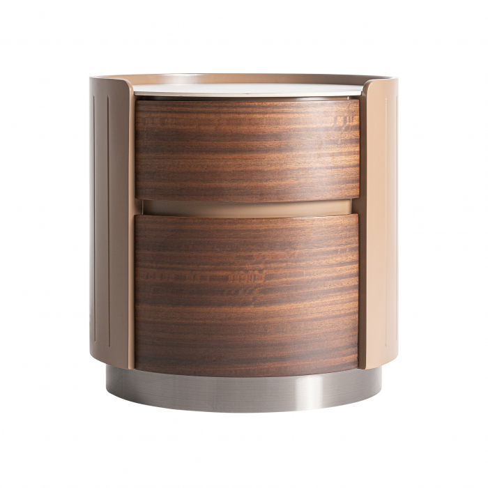 Noptiera Art Deco lemn stratificat eucalipt|Noptiere luxoase [1]