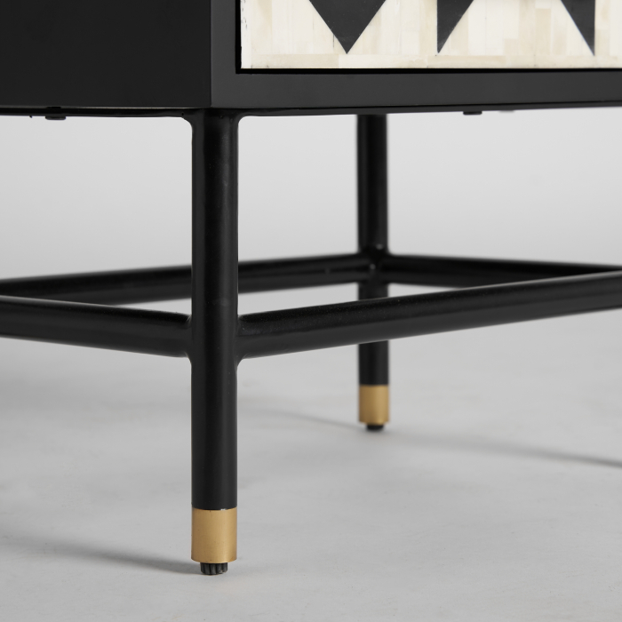 Noptiera Art Deco metal|Noptiere elegante [6]