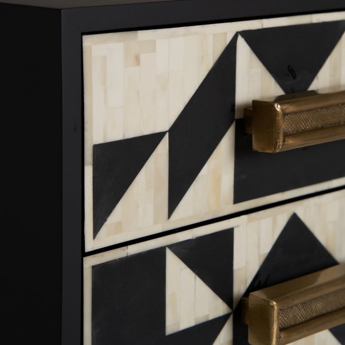 Noptiera Art Deco metal|Noptiere elegante [5]