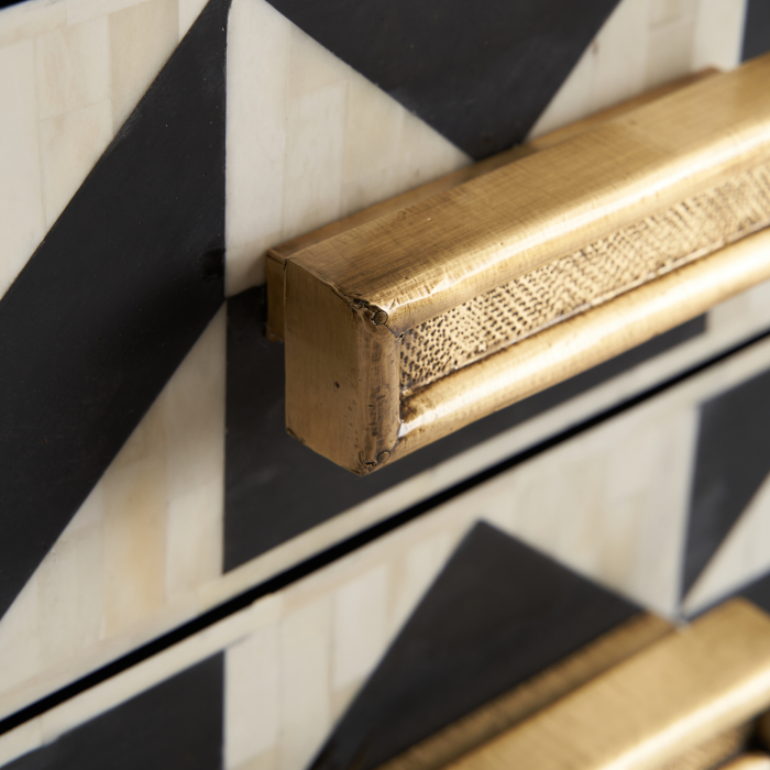 Noptiera Art Deco metal|Noptiere elegante [4]