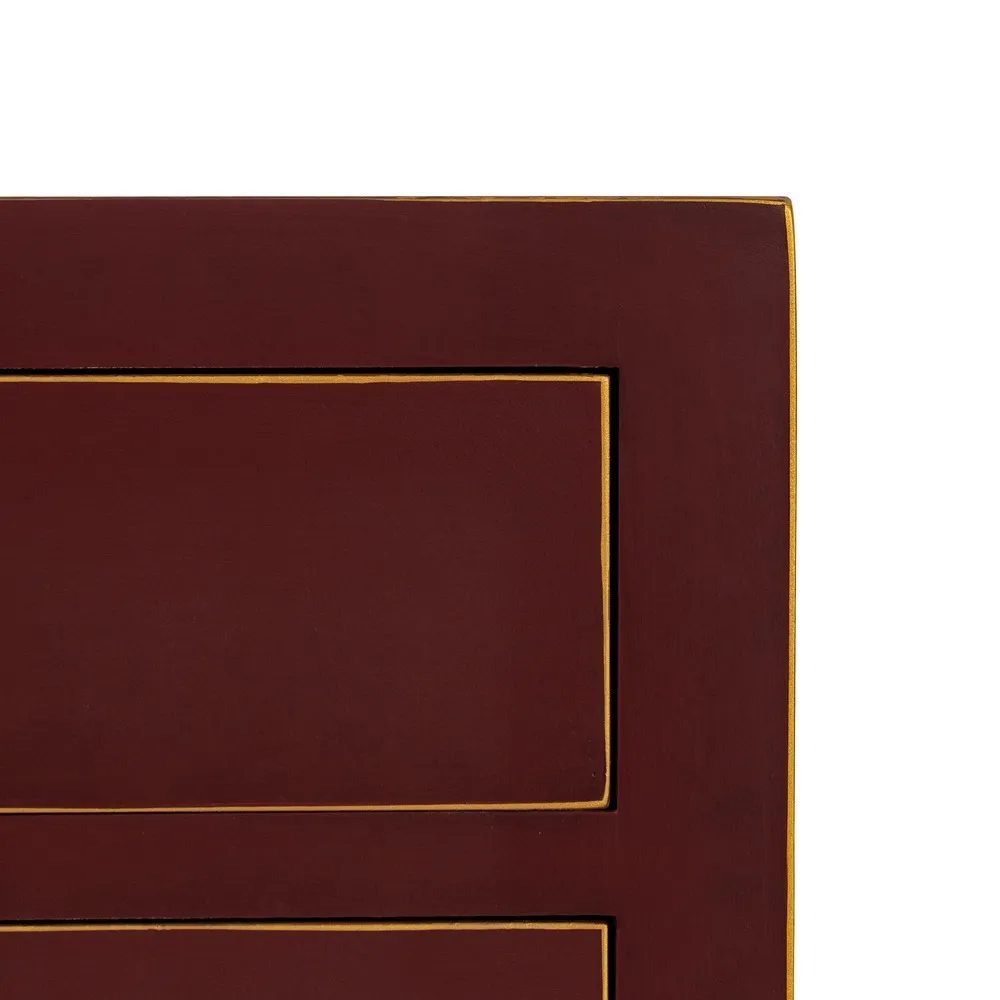 Noptiera grena design oriental cu 2 sertare | Noptiere elegante [7]