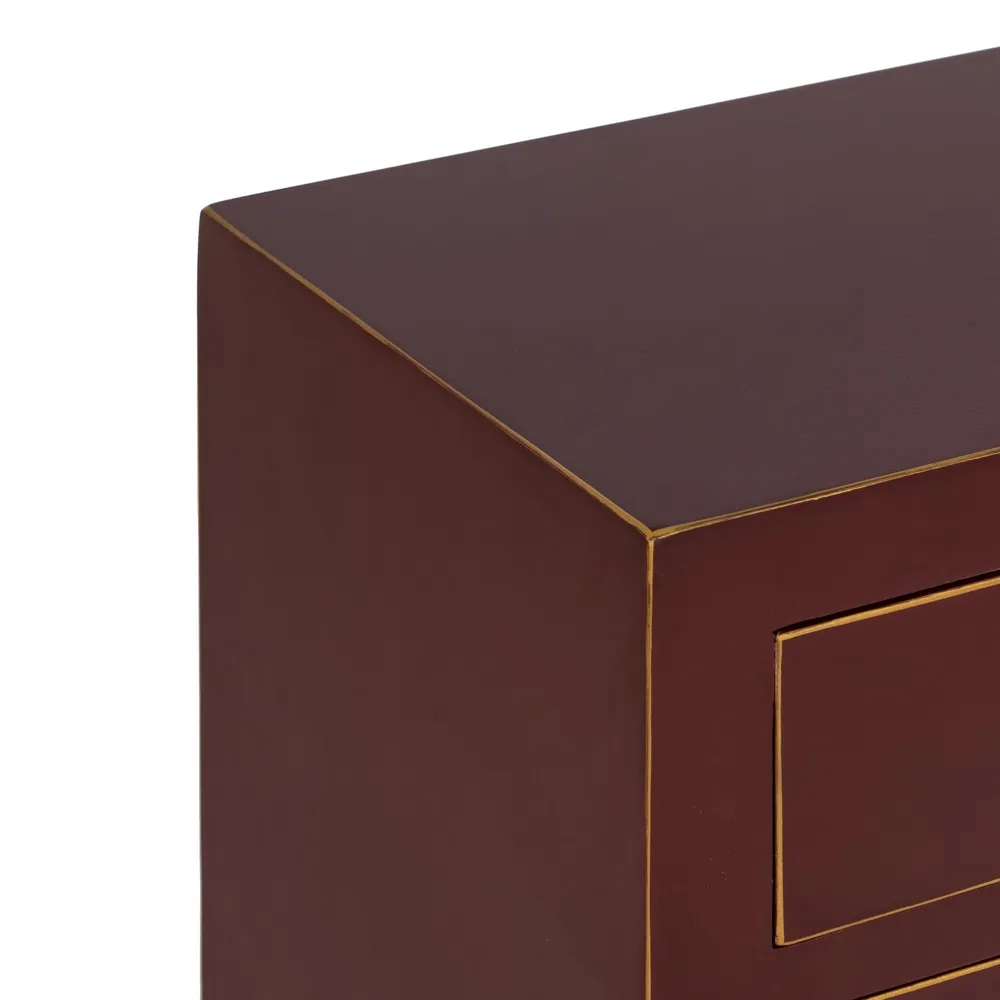 Noptiera grena design oriental cu 2 sertare | Noptiere elegante [4]