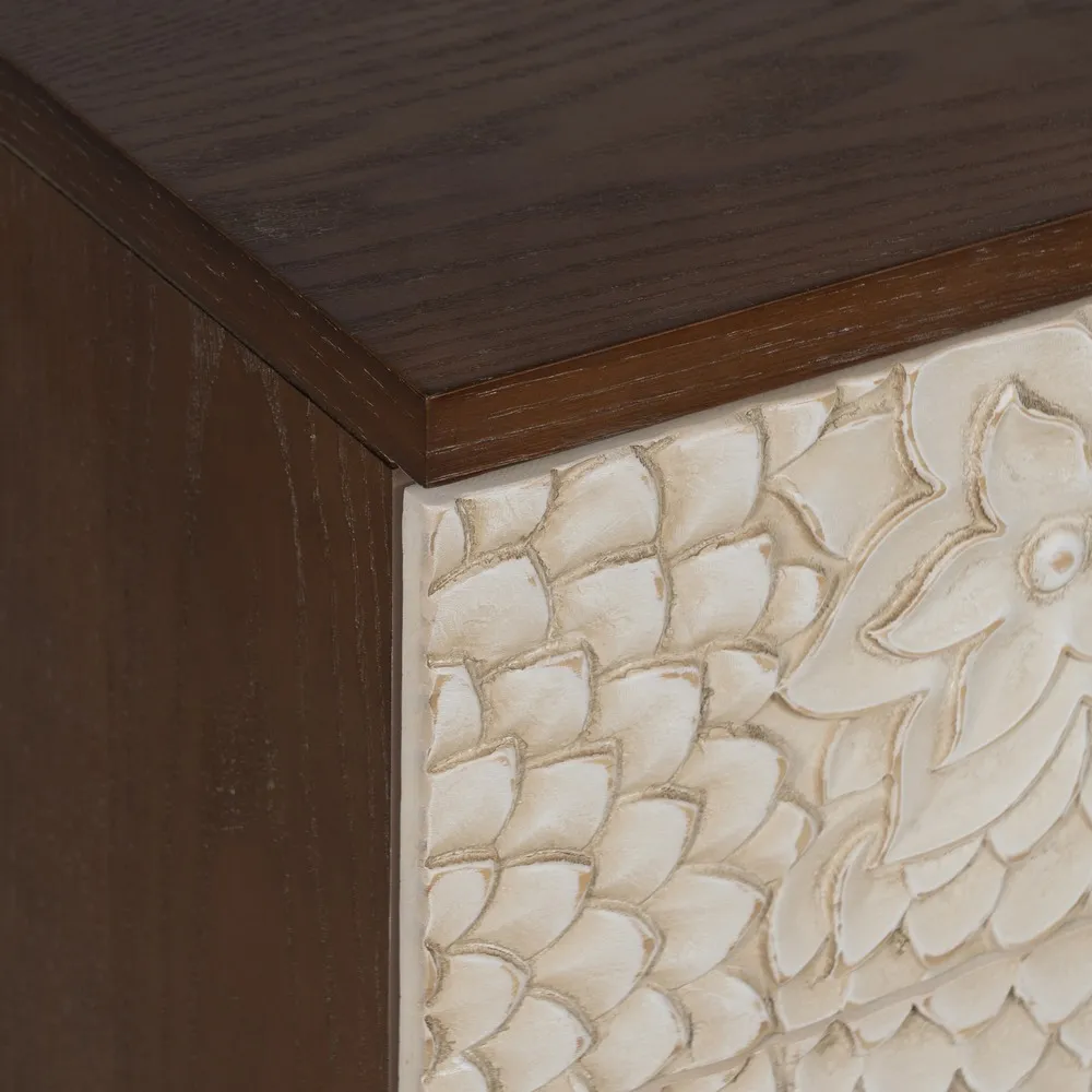 Noptiera inalta cu sertare | Depozitare artistica | CreativDeco [4]