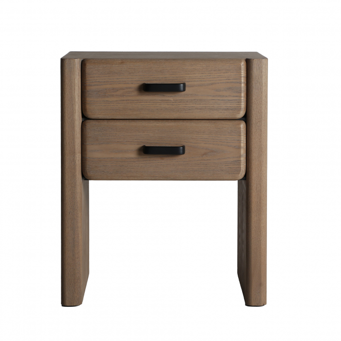 noptiera moderna, dormitor minimalist, design industrial, lemn frasin, mobilier pat [1]