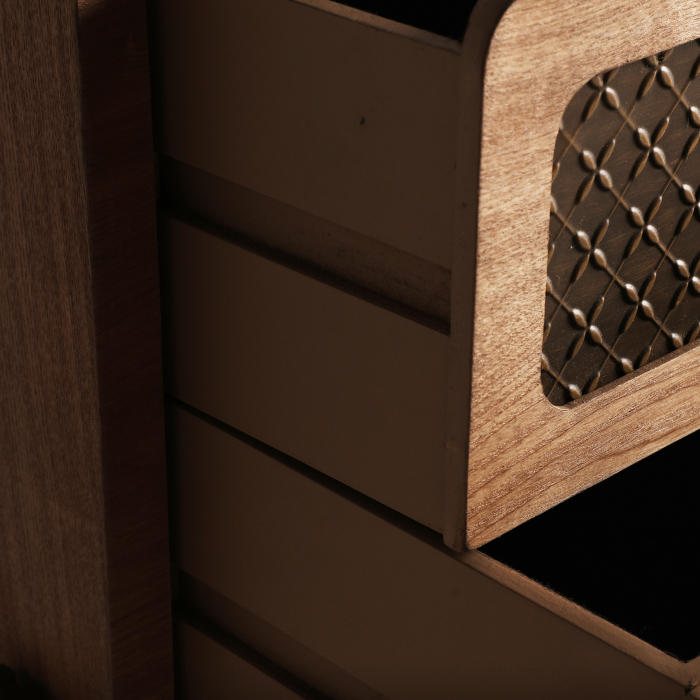 Noptiera vintage maro|Noptiere moderne premium [4]