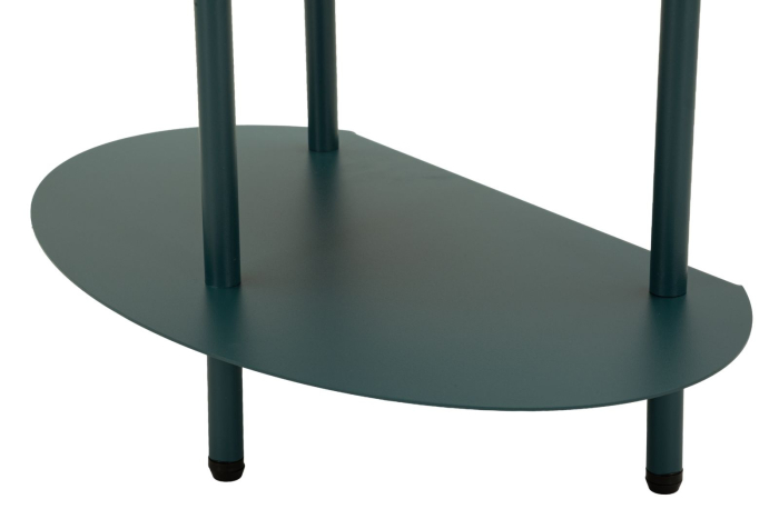 Noptiera metalica verde petrol 49-5x27-5x49-5 cm [7]