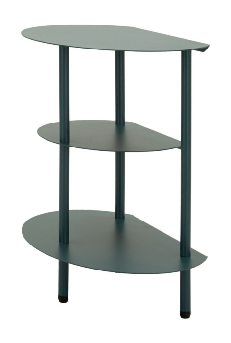 Noptiera metalica verde petrol 49-5x27-5x49-5 cm [3]