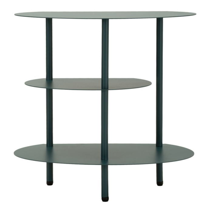 Noptiera metalica verde petrol 49-5x27-5x49-5 cm [2]