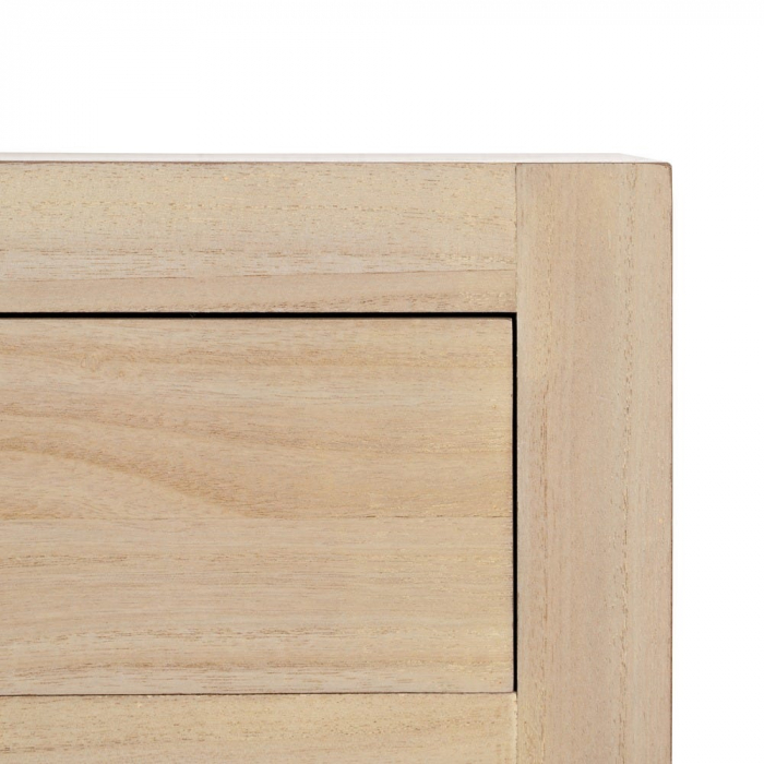 Măsuță de noptieră din MDF cu finisaj natural și raft deschis [9]