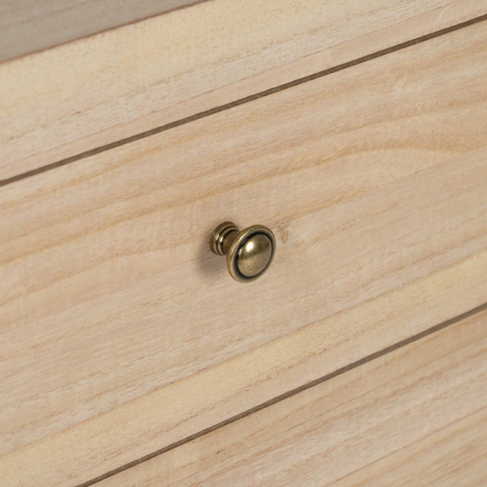 Măsuță de noptieră din MDF cu finisaj natural și raft deschis [7]