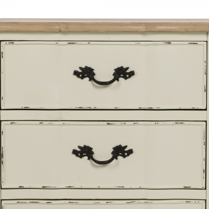 noptiere elegante alb crem CreativDeco [6]