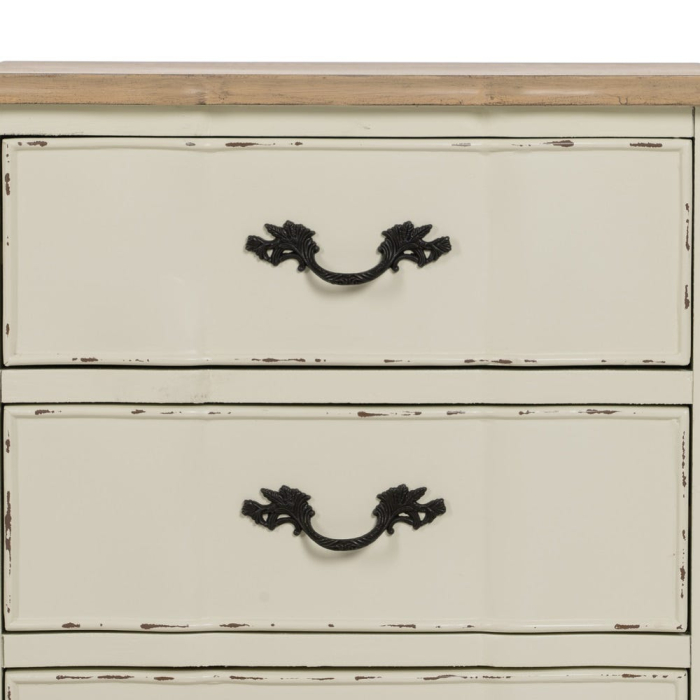 noptiere elegante alb crem CreativDeco [7]