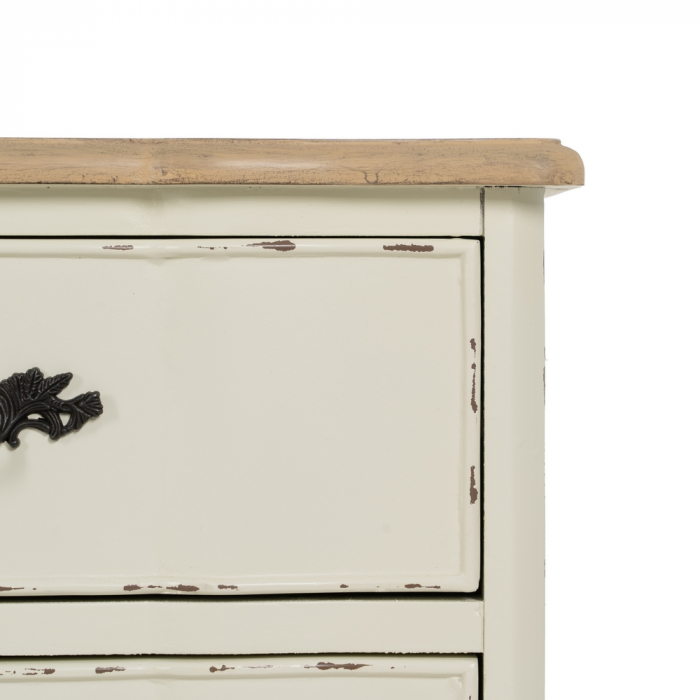 noptiere elegante alb crem CreativDeco [5]