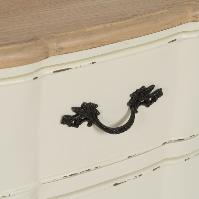noptiere elegante alb crem CreativDeco [8]