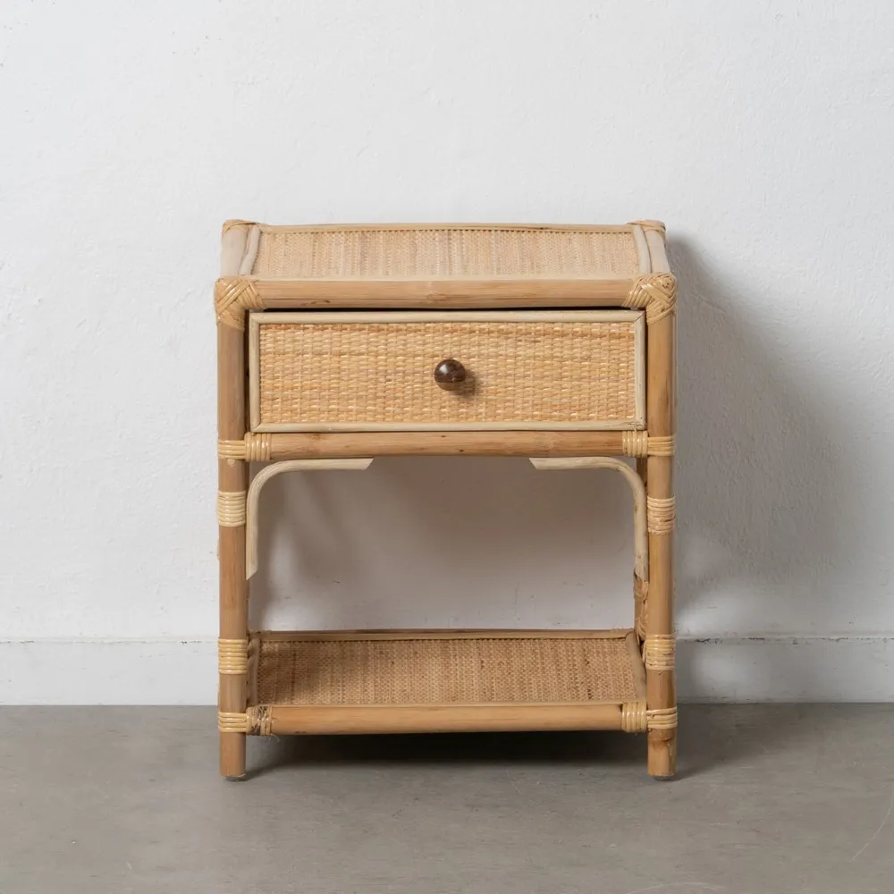 Noptiera Ratan Natural Sara, Culoare naturala - creativdeco.ro [3]