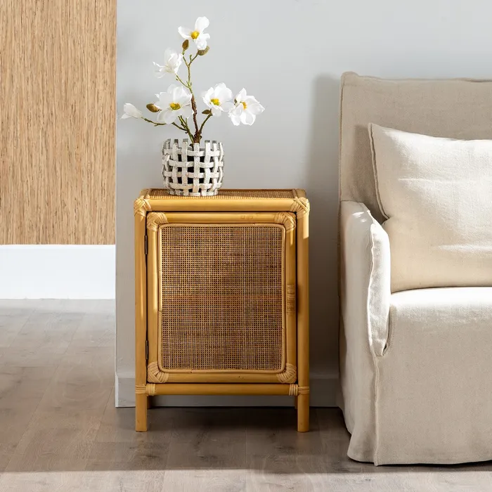 Noptiera ratan natural dormitor|Mobilier ratan autentic [2]