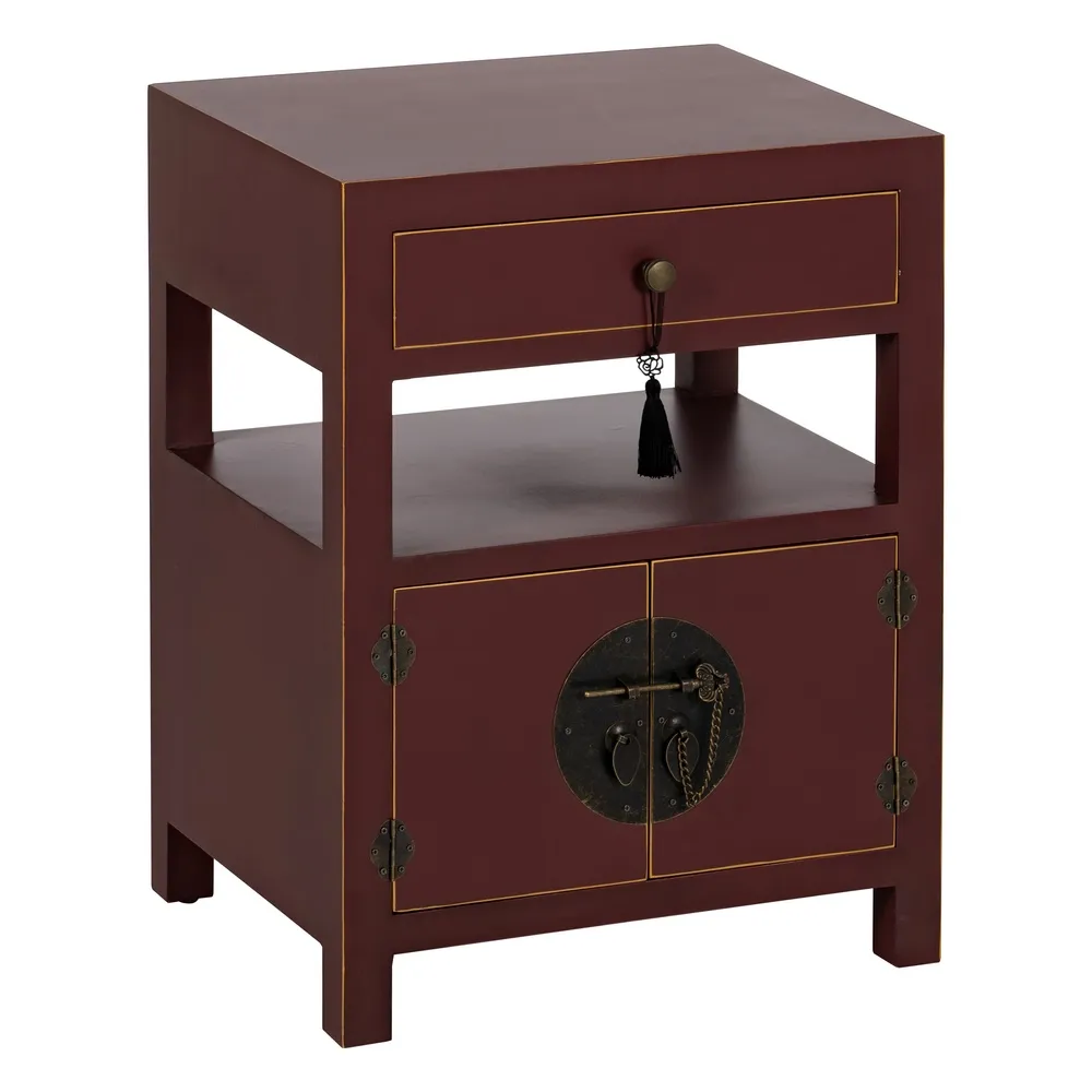 Noptiera rosie design oriental cu sertar | Mobilier dormitor [2]