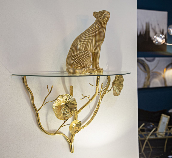 Noptiera suspendata aurie | Mobilier dormitor | CreativDeco [8]