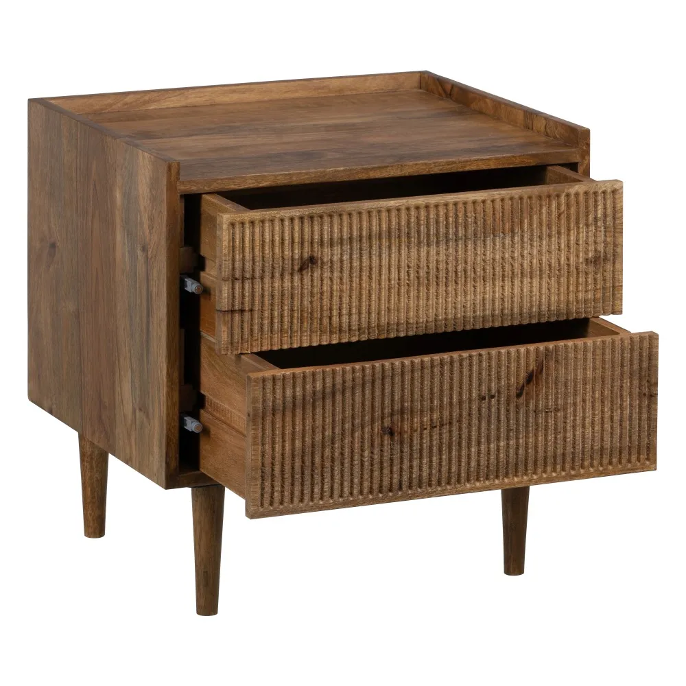 Noptiera Trendy B, Lemn Mango - creativdeco.ro [4]
