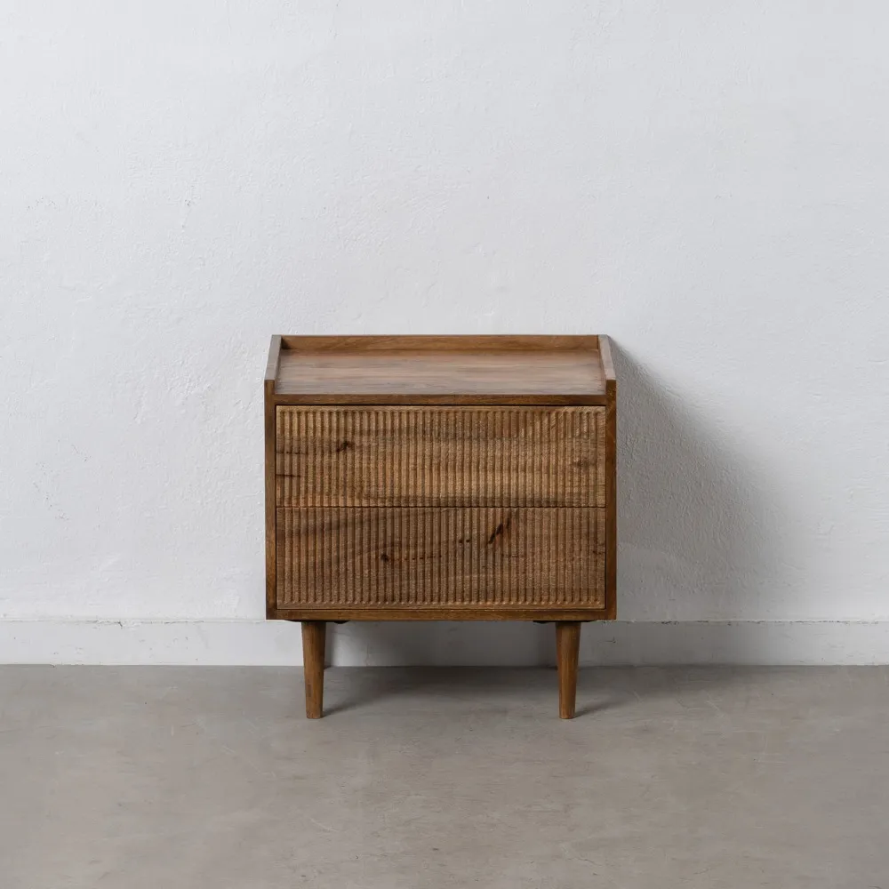 Noptiera Trendy B, Lemn Mango - creativdeco.ro [3]