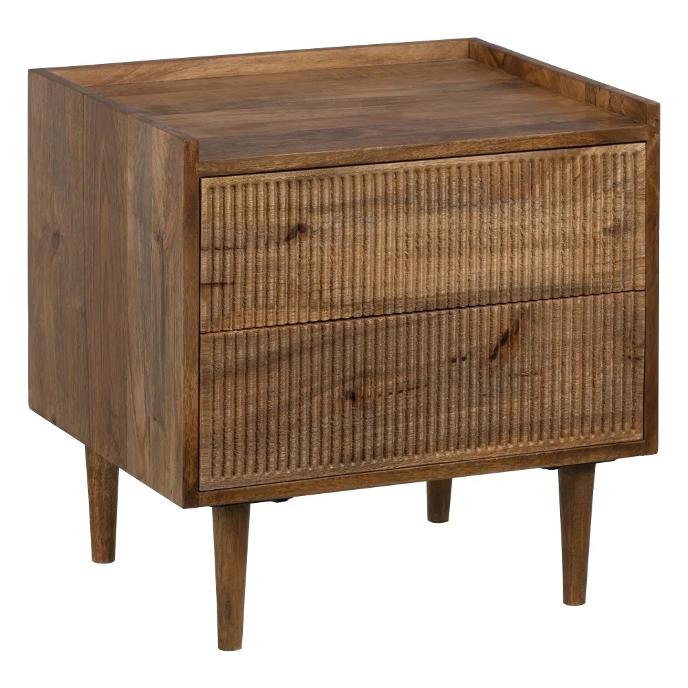 Noptiera Trendy B, Lemn Mango - creativdeco.ro [1]