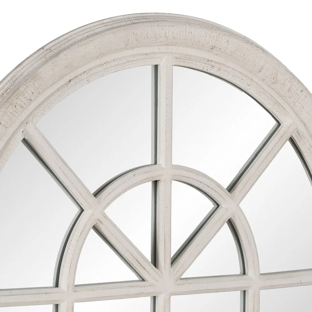 Oglinda Arcada tip Fereastra Lemn Alb - CreativDeco.ro [4]