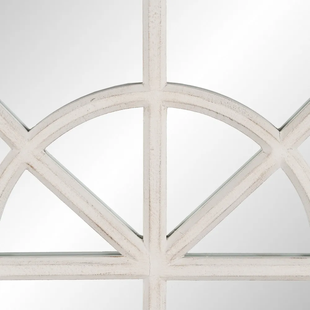 Oglinda Arcada tip Fereastra Lemn Alb - CreativDeco.ro [3]
