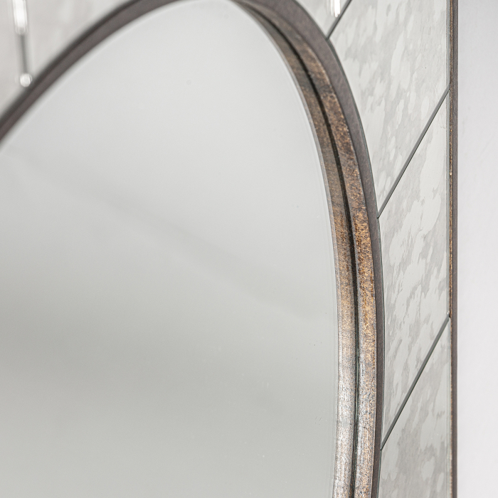 Oglinda Art Deco alba | Oglinzi elegante premium [4]