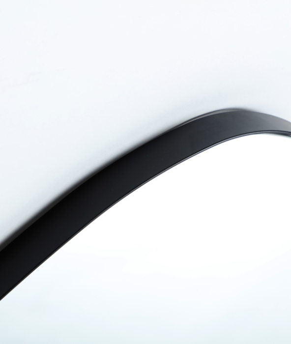 Oglindă asimetrică KALID fier negru – titlu imagine principală [2]