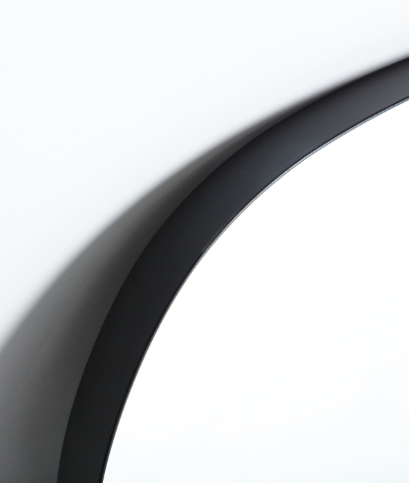  Oglindă asimetrică KALID fier negru – titlu imagine principală [3]