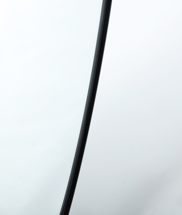  Oglindă asimetrică KALID fier negru – titlu imagine principală [2]