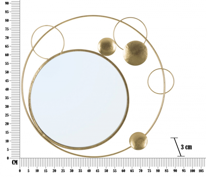 Oglinda cu design cosmic - Inspiratie astronomica | CreativDeco [5]