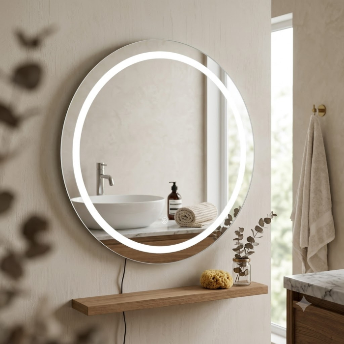 Oglinda Lumina Led Rotunda Alma - CreativDeco.ro [2]