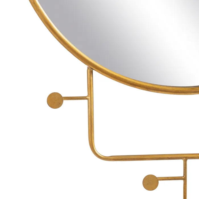 oglinda decorativa cu suport haine CreativDeco [3]